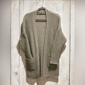 Grey Chunky Knit Sweater